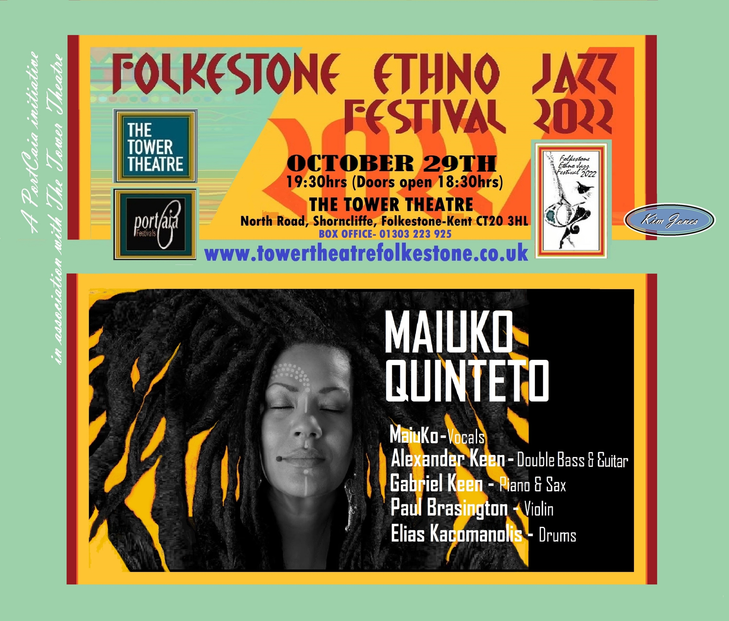 Osibisa + Maiuko Quinteto - The Tower Theatre, Folkestone