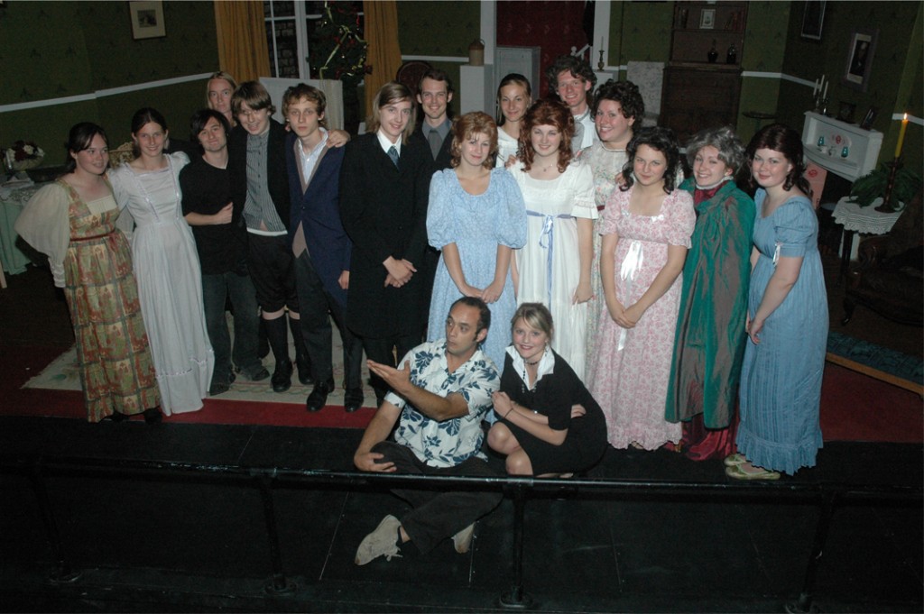 The cast and production crew of Little Women. A FHODS Yuoth Section production in 2007.